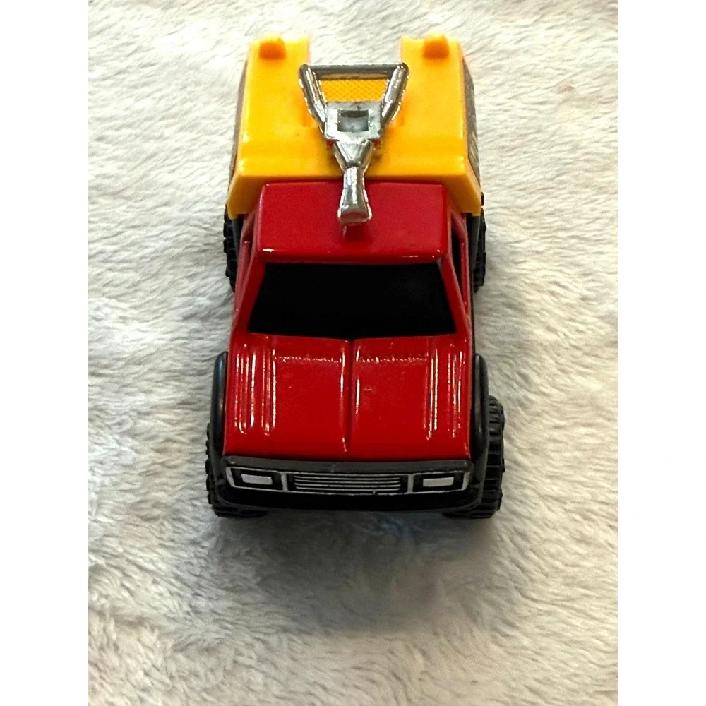 Vintage 1984 Buddy L Fire Dept Truck Red Diecast Rescue‎ Vehicle Toy 3 Inch